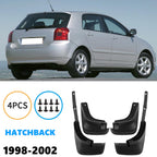 Rufutle Mud Flaps for Toyota Corolla AE110 Hatchback 1998-2002, 4Pcs/Set Front