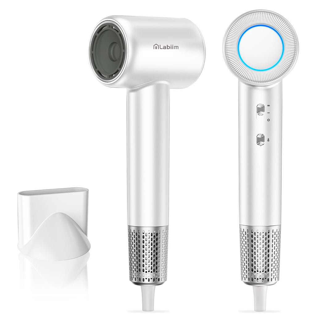 Labiim Hair Dryer, High-Speed Ionic Low Noise Blow Dryer with Brushless Motor