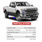 A-Premium Rear Lower Door Weatherstrip Seal Compatible Ford F-250 F-350 Super