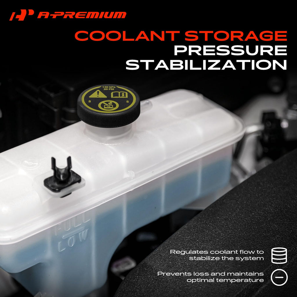 A-Premium Radiator Coolant Expansion Tank Compatible Peterbilt 357 375 377 379