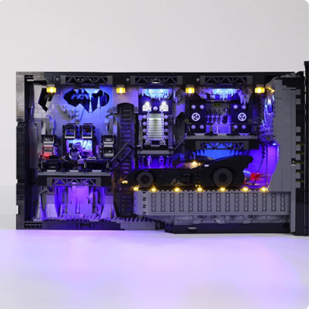 LED Lighting Kit Compatible with Lego 76252 Bat Cave Shadow Box Series LED Light