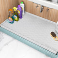 TigeJoy 28" x 19" Under Sink Mats for Kitchen Waterproof, Leak-Proof Silicone
