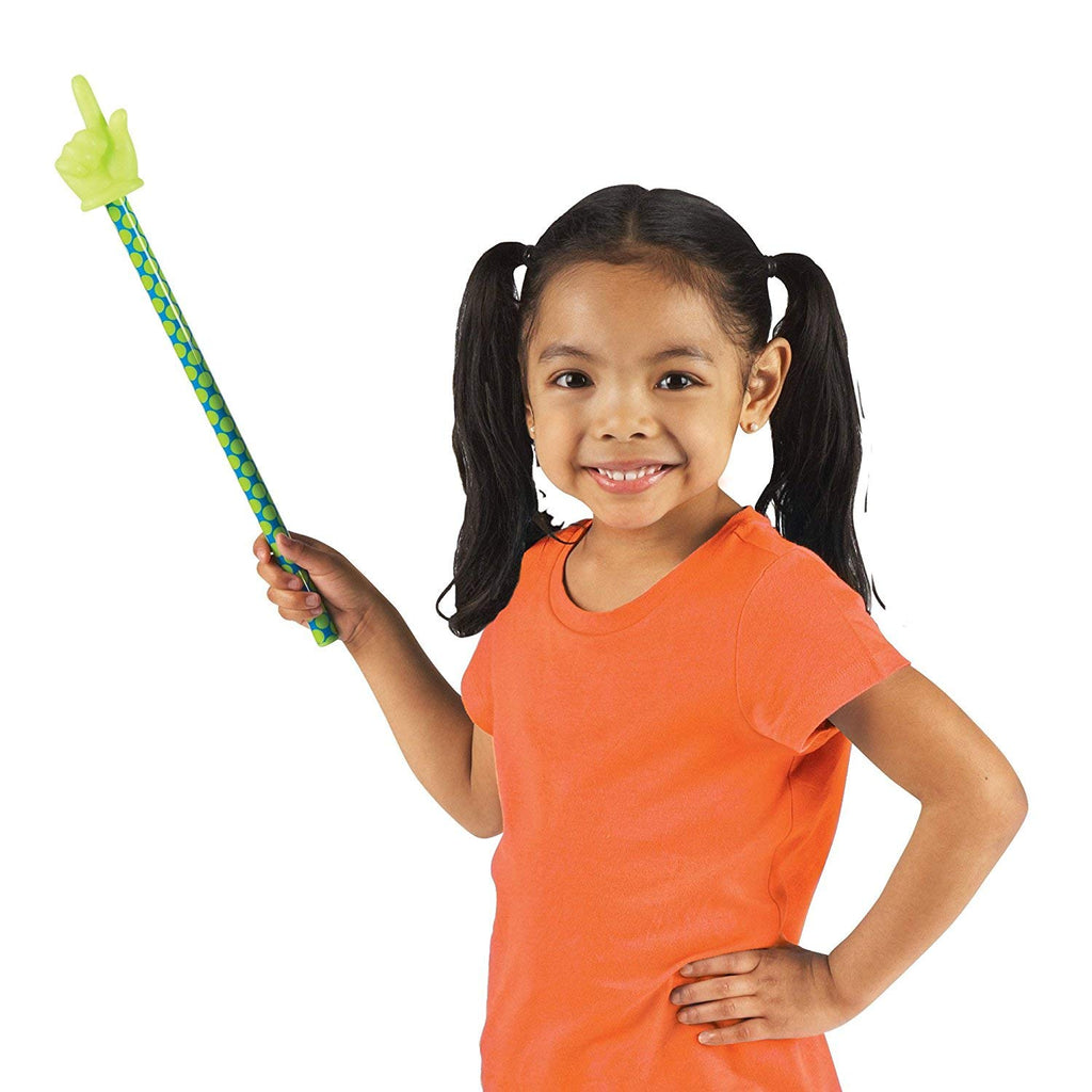 Set of 3 Learning Resources Patterned Hand Pointers, Ages 3+