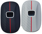 RUNZUIE 2Pcs 5 Buttons Silicone Smart Key Fob Cover for 2022 2023 2024 2025
