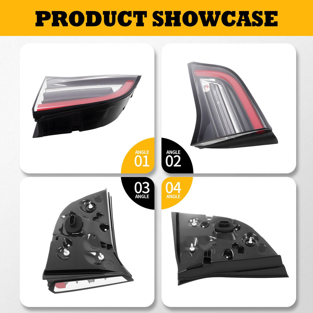 OPEN BOX Jecoupoon4 Pin Tail Light Model 3 Y 2021-2023 Right Inner Taillight