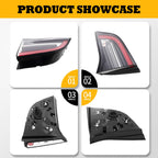OPEN BOX Jecoupoon4 Pin Tail Light Model 3 Y 2021-2023 Right Inner Taillight