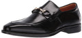 Stacy Adams Men's Pierce Moe-Toe Slip-on Penny Loafer Shoe, Black, 10 M US