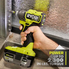 RYOBI ONEAND HP 18V BRUSHLESS Cordless 4-Mode Impact Driver Tool ONLY PBLID04B