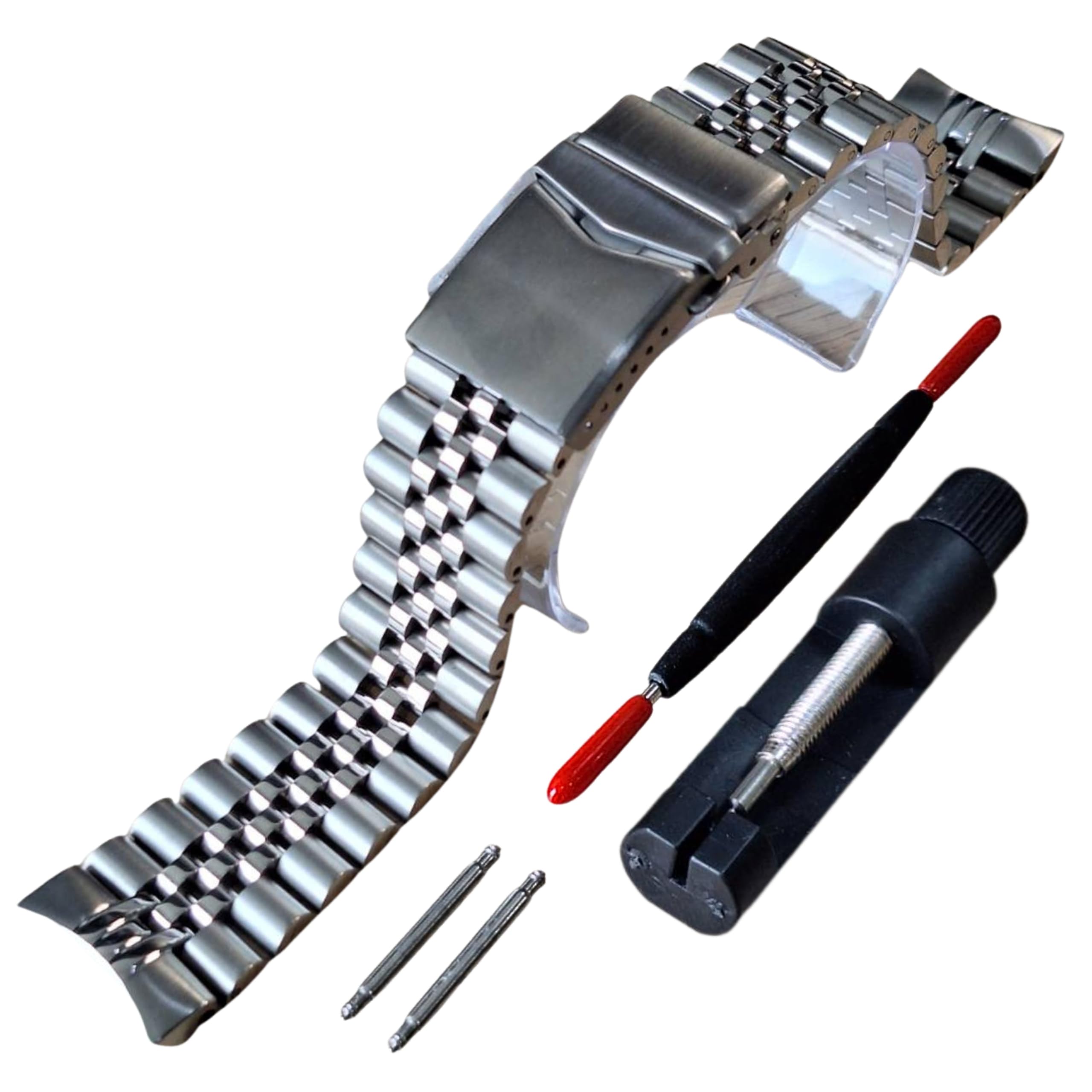 CSJU002 Solid jubilee Stainless Steel Watch Band for Casio Duro MDV106 / MDV107