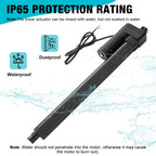 JQDML 26 Inch High Speed 1.34"/sec Linear Actuator 12V 88lbs/400N IP65