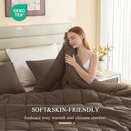 132x120 Super King Comforter, Extra Large King Size Comforter Oversized, All