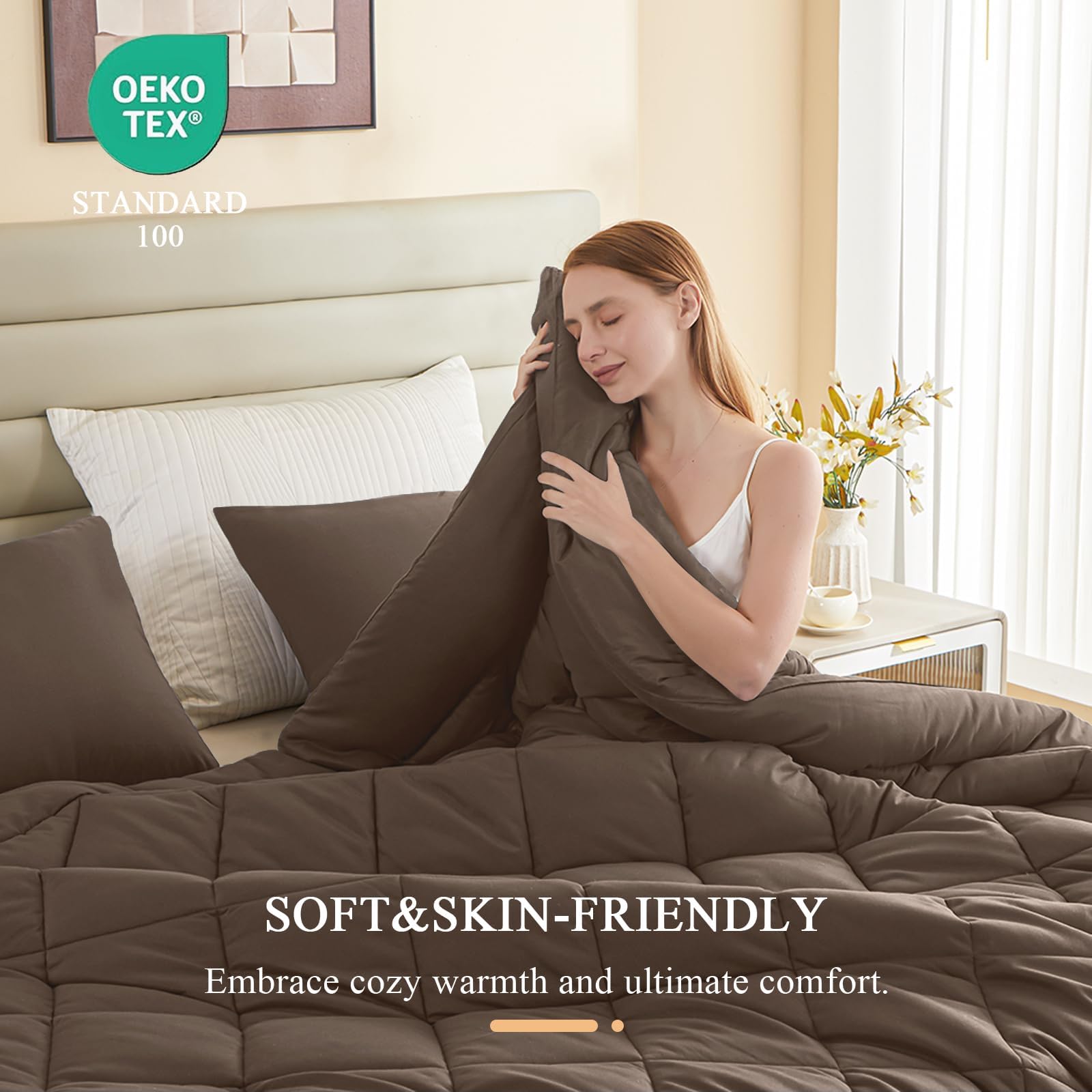 132x120 Super King Comforter, Extra Large King Size Comforter Oversized, All