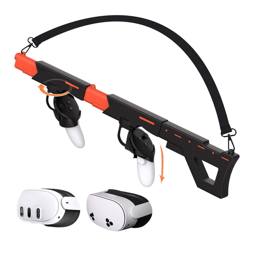 Upgrade Your Quest 3 with Gunstock, Gun Stock for Meta Oculus Quest 3 Quest 3S,