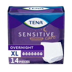 56 Count Tena Sensitive Care Overnight Incontinence Underwear for Women X-Large