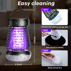 Upgraded Electric Fly Zapper,3 in 1 Bug Zapper Outdoor & Indoor, Electric