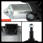 A-Premium Rear Windshield Wiper Motor Compatible for Nissan Versa