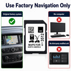 Premium 2026 Navigation SD Card Update, Latest Map for 2019-2023 GM Vehicles with Chevrolet, GMC,Buick, Cadillac, USA/CAN/MEX, Part 8571 3512 (10 Year Warranty)