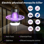 Upgraded Electric Fly Zapper,3 in 1 Bug Zapper Outdoor & Indoor, Electric