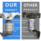 JT Exhaust Catalytic Converter Compatible with Ford Escape 2001-2007,Mercury