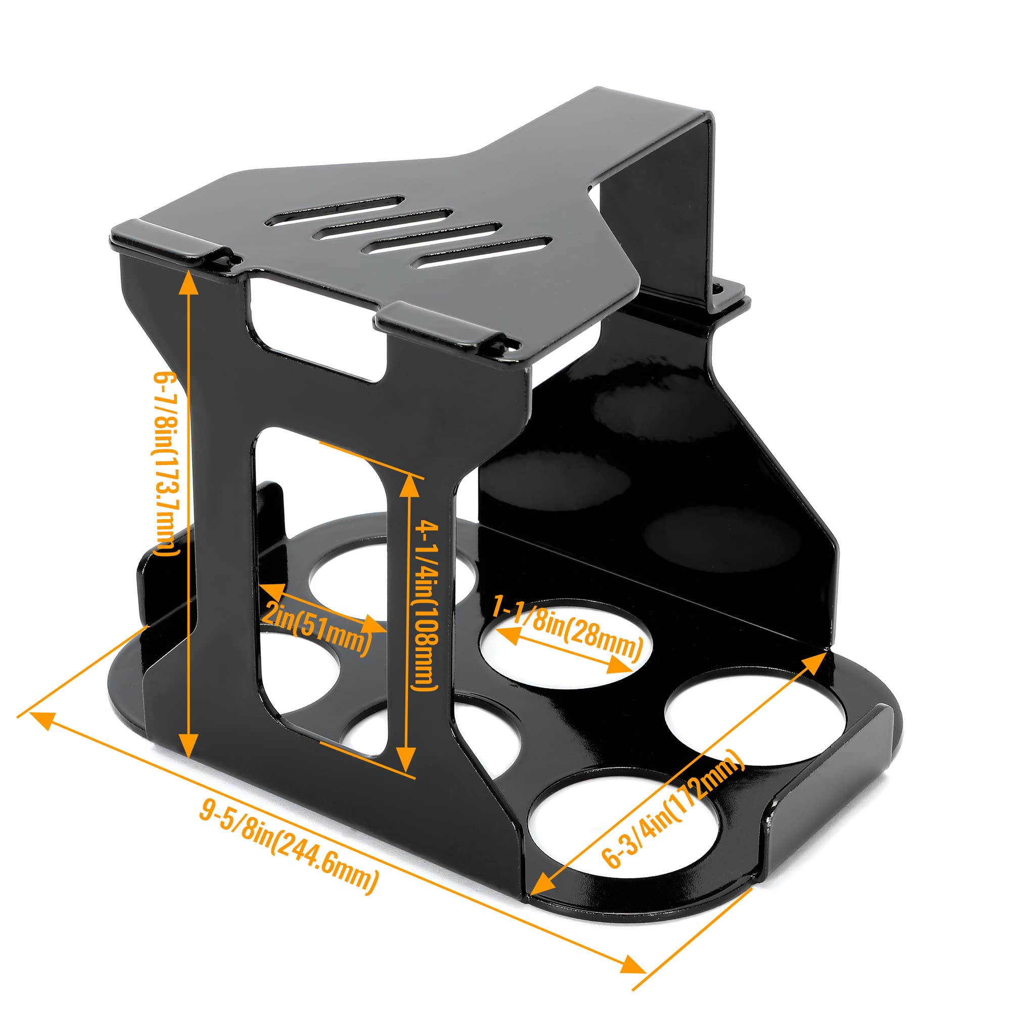 KUAFU Battery Box Tray Battery Hold Truck Battery Mount Holder Compatible with