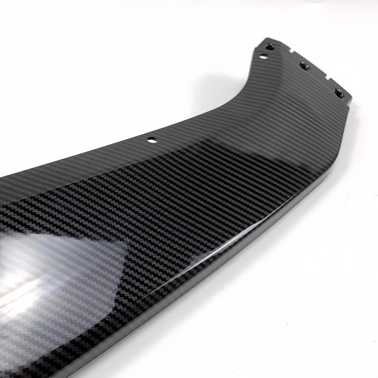 3PCS Front Lip Spoiler Splitter for Chevrolet Corvette C7 ZR1 Bumper 2017-2019