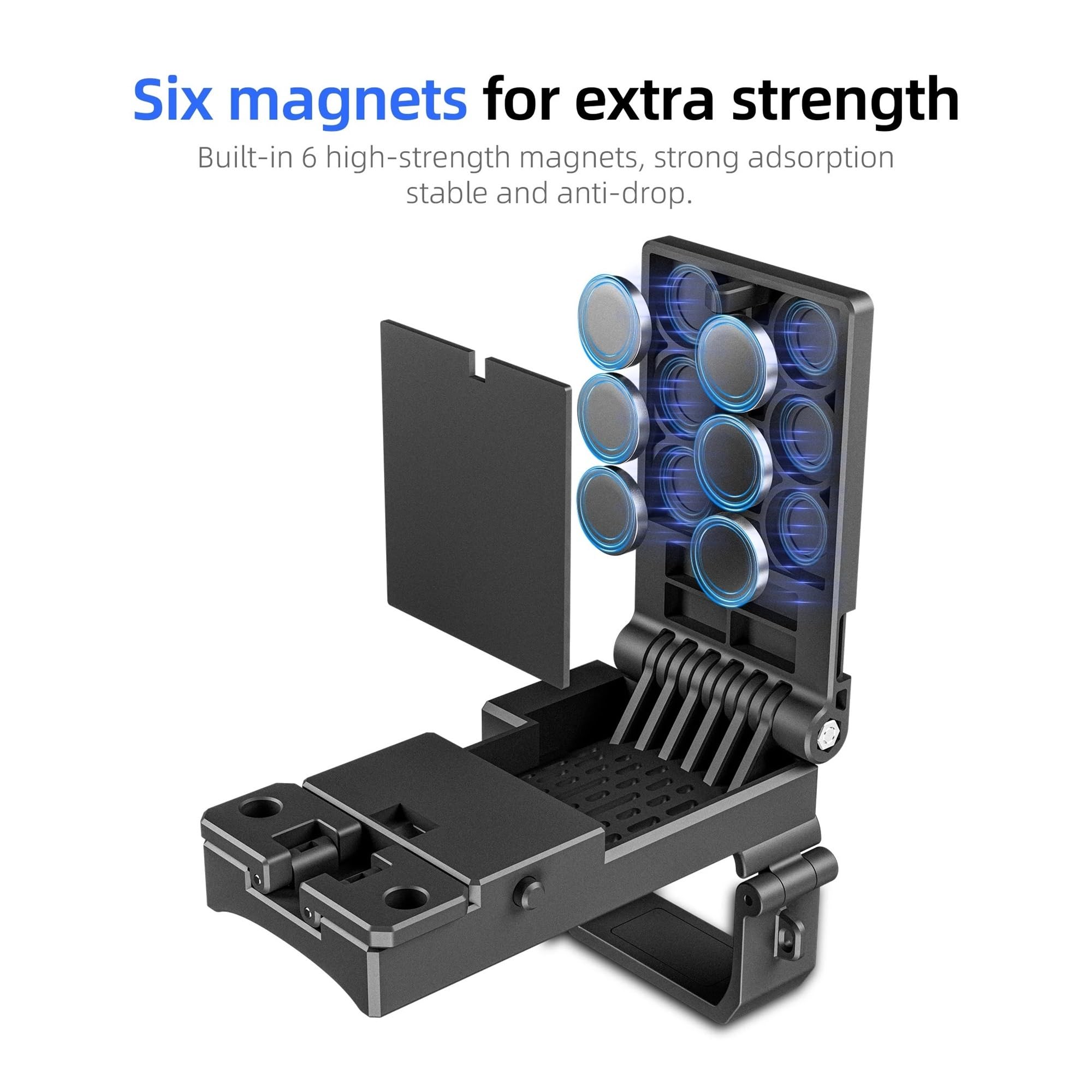 Compatible For DJI, Magnetic Mount Suction Fixed Bracket Angle Adjustable Base For Pocket 4 3 Camera Accessory