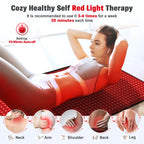 Red Light Therapy for Body, 660nm 850nm Infrared Light Therapy Pad, Wearable