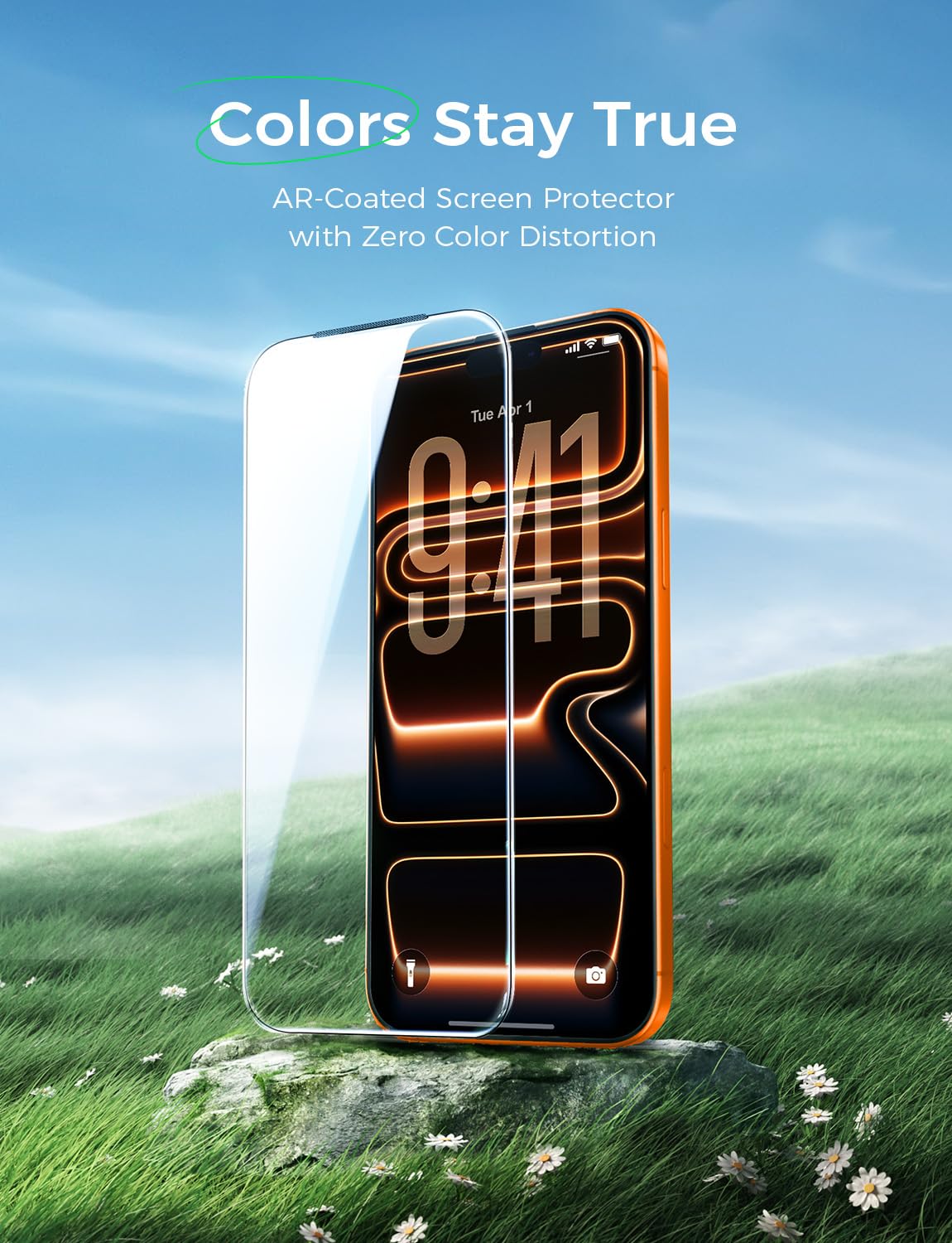 MAGIC JOHN 2 PACK for iPhone 17 Pro Max [6.9"] Eye Protection Screen Protector,