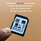 Latest Version Navigation SD Card Compatible with GM Vehicles, 86531529 Map