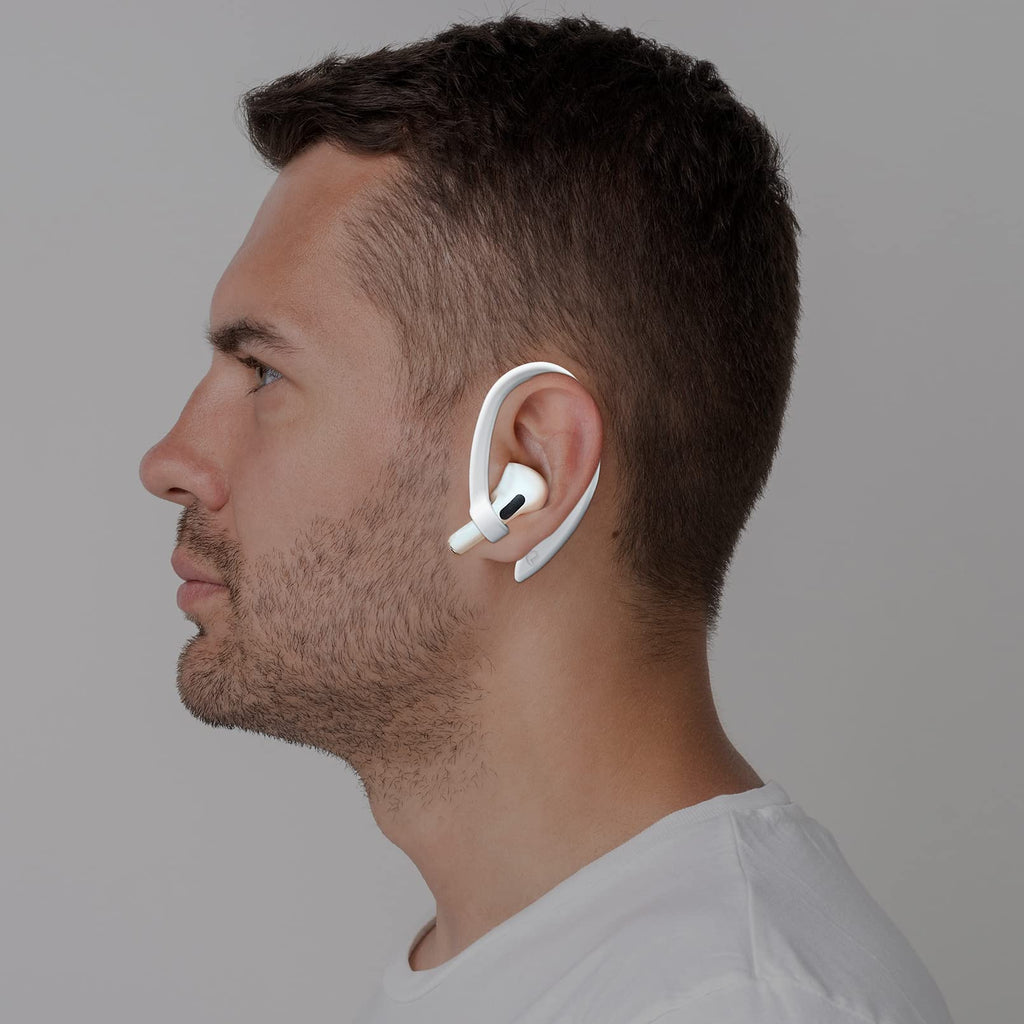 ICARERSPACE 2 Pairs AirPods Ear Hooks for AirPods Pro 2, Pro, 4, 3, 2 & 1 -