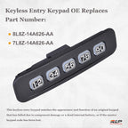Keyless Entry Keypad Driver Side Keyless Lock Pad Compatible with Ford Crown