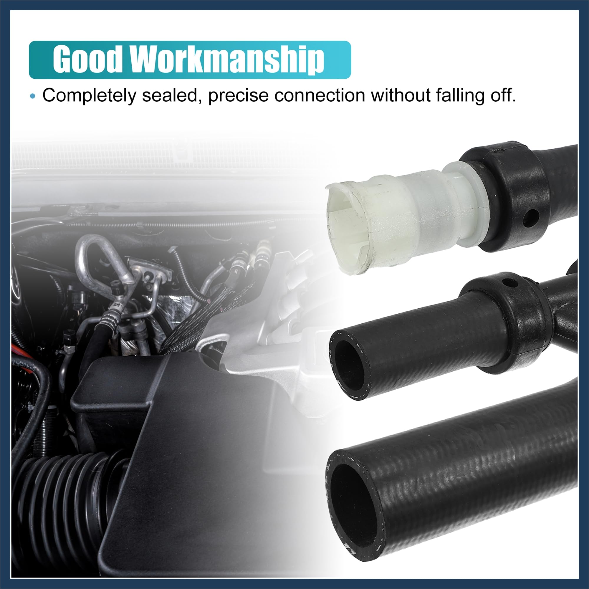 Radiator Surge Tank Outlet Hose 15834772 15834773 GM Truck SUV Coolant Hose