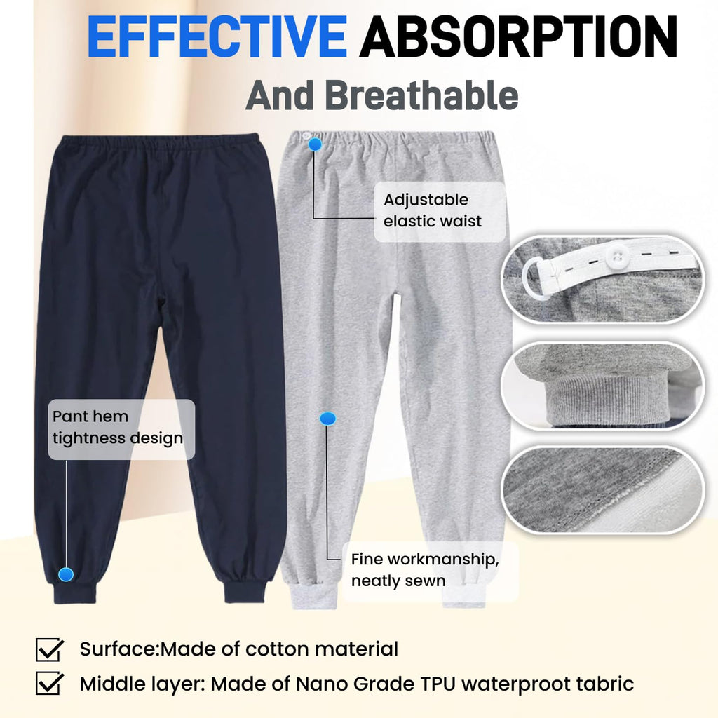 LAROTSUBA Medium Waterproof Patient Care Trousers,Patient Care