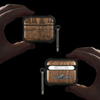Carveit Wooden Case for AirPods Pro 2nd/1st Gen Case, Wood Artisan Engraved &
