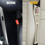 Car Seat Gap Filler 2PCS Crevice Blocker Stopper Console Universal SUV Beige