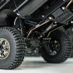 INJORA Black Brass High Clearance Chassis Links 39g Heavy Brass Links for FMS