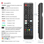 【Pack of 2】 Replacement for Samsung TV Remote Control, Universal Remote for