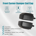 GXARTS 2PCS Black Left & Right Front Bumper Corners 52422-35060 52423-35050