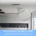 UYZO FG701S Universal Bathroom Exhaust Upgrade Grille Cover