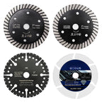 2 Pack 3"/Dia75mm Diamond Saw Blade Tile Steel Concrete Cutter Mini Grinder