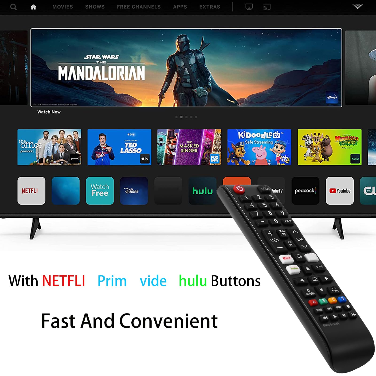 Universal Remote Control for All Samsung TV Remote Compatible All Samsung LCD