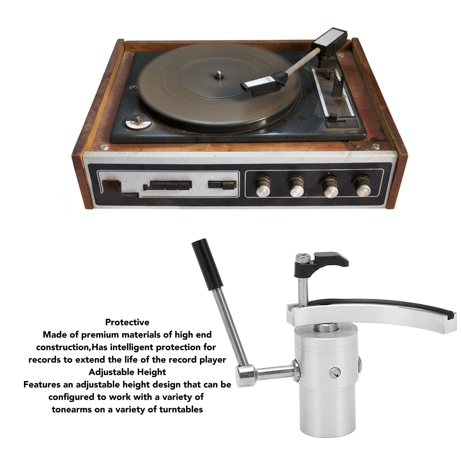 Sunicon Automatic Tonearm Arm Lifter, Professional High End Tonearm Safety