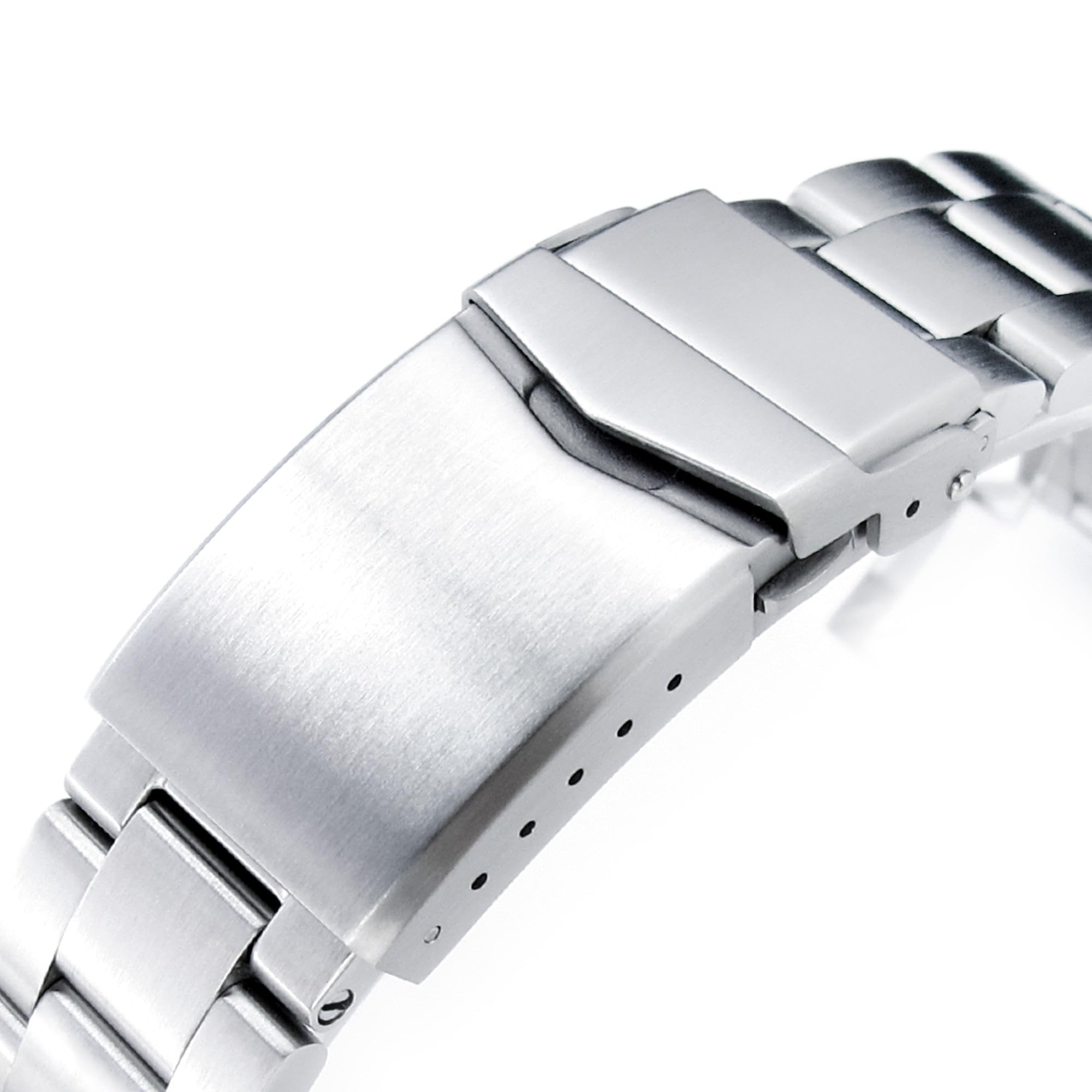MiLTAT 22mm Super-O Watch Band compatible with Orient Mako II Ray II 316L