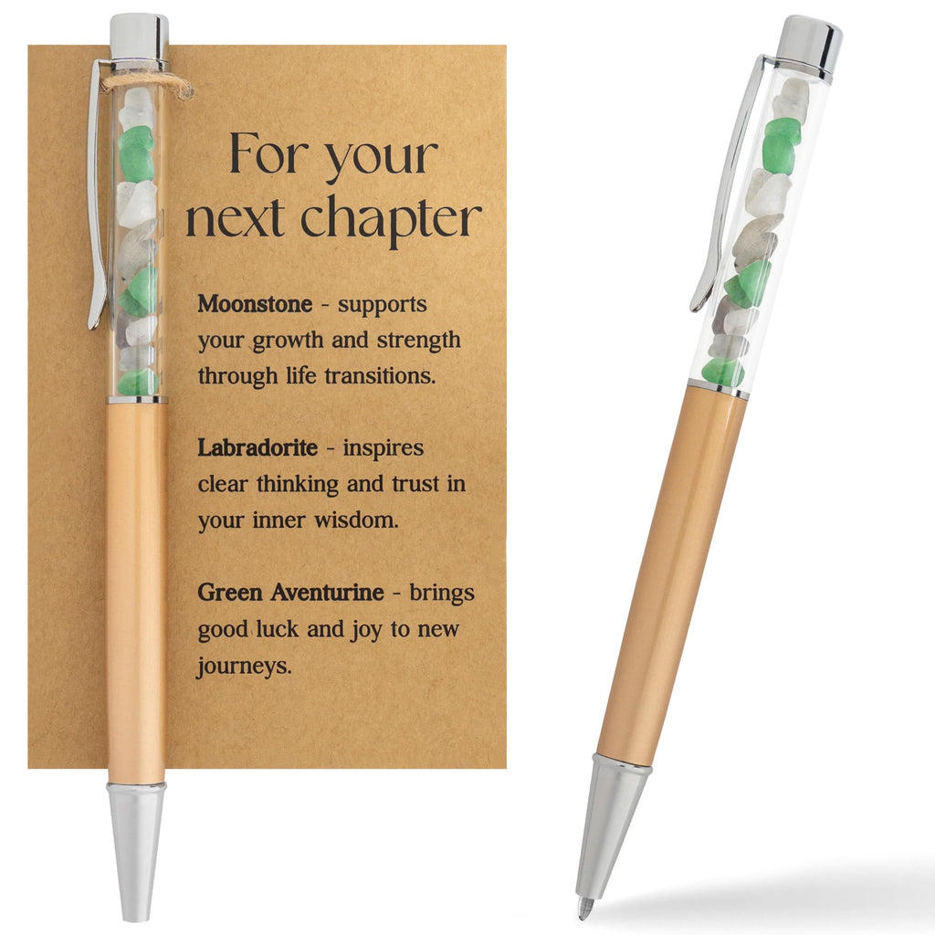 BOYESE Crystal Ballpoint Pen Retirement Gifts For Women, New Beginning Nurse,