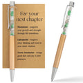 BOYESE Crystal Ballpoint Pen Retirement Gifts For Women, New Beginning Nurse,