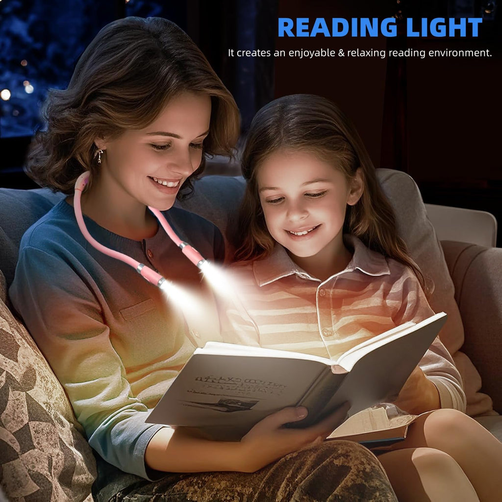Neck Reading Light, Book Light for Reading in Bed, Neck Reading Light Slim with