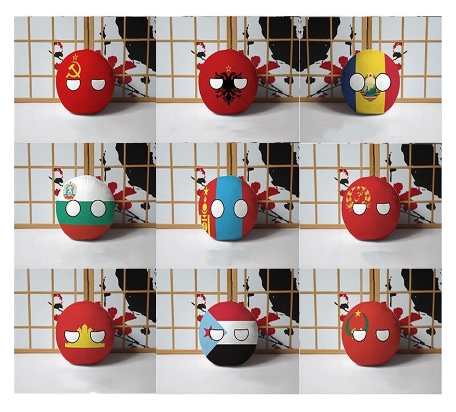 Countryballs  USA Plush Toy 7.9" Anime Cosplay Pillow America 20cm