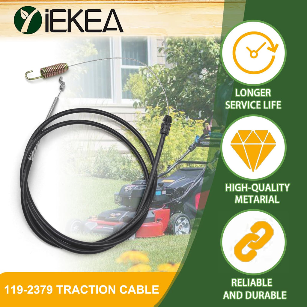 Yiekea 119-2379 Traction Control Cable for Toro 22 inch Recycler 20330 20331