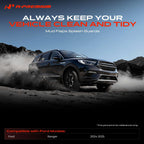 A-Premium Mud Flaps Compatible with Ford Ranger 2024 2025 Crew Cab Pickup