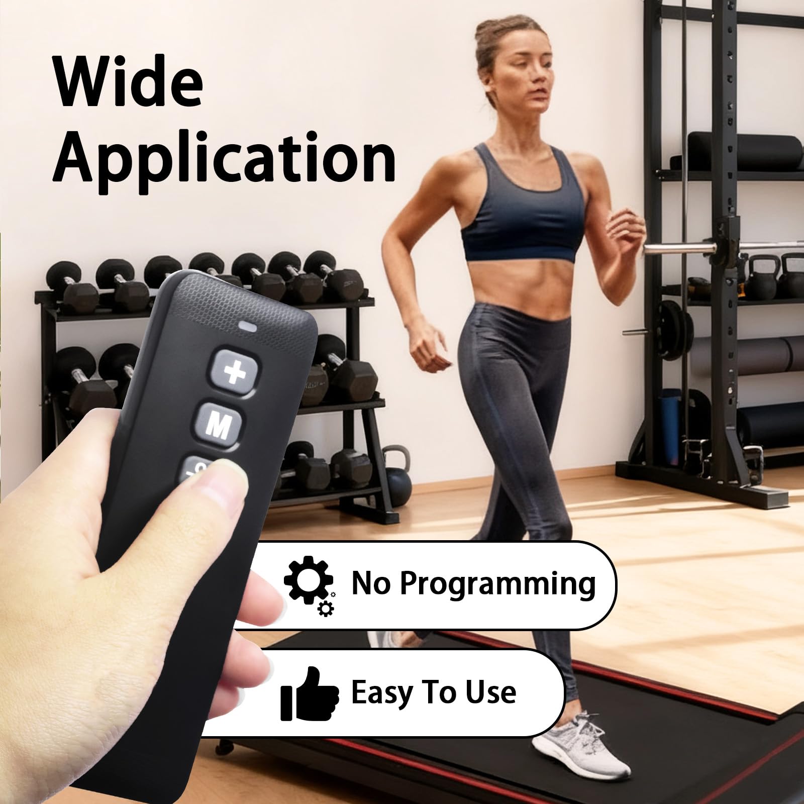 1-Pack Walking Pad Remote Control Replacement - Compatible with Walking Pad Q1